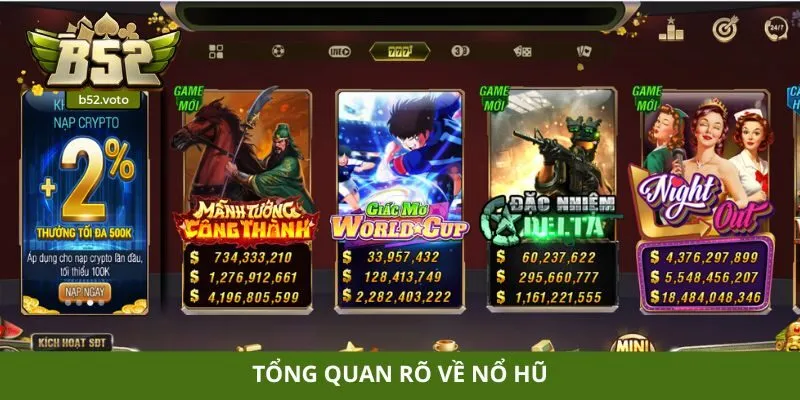 Tổng quan rõ về nổ hũ