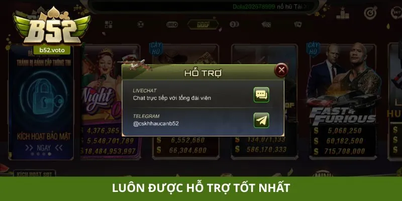 Luôn được hỗ trợ tốt nhất