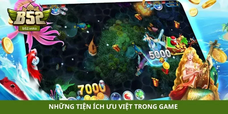 Những tiện ích ưu việt trong game 